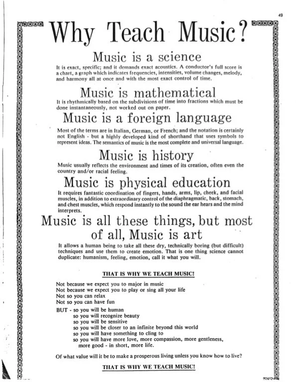 Teaching principles